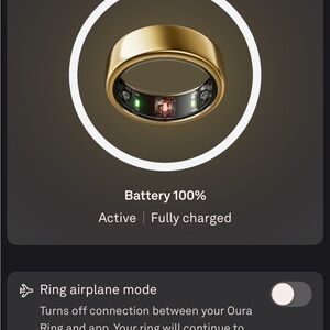 Oura Gold Wellness Ring